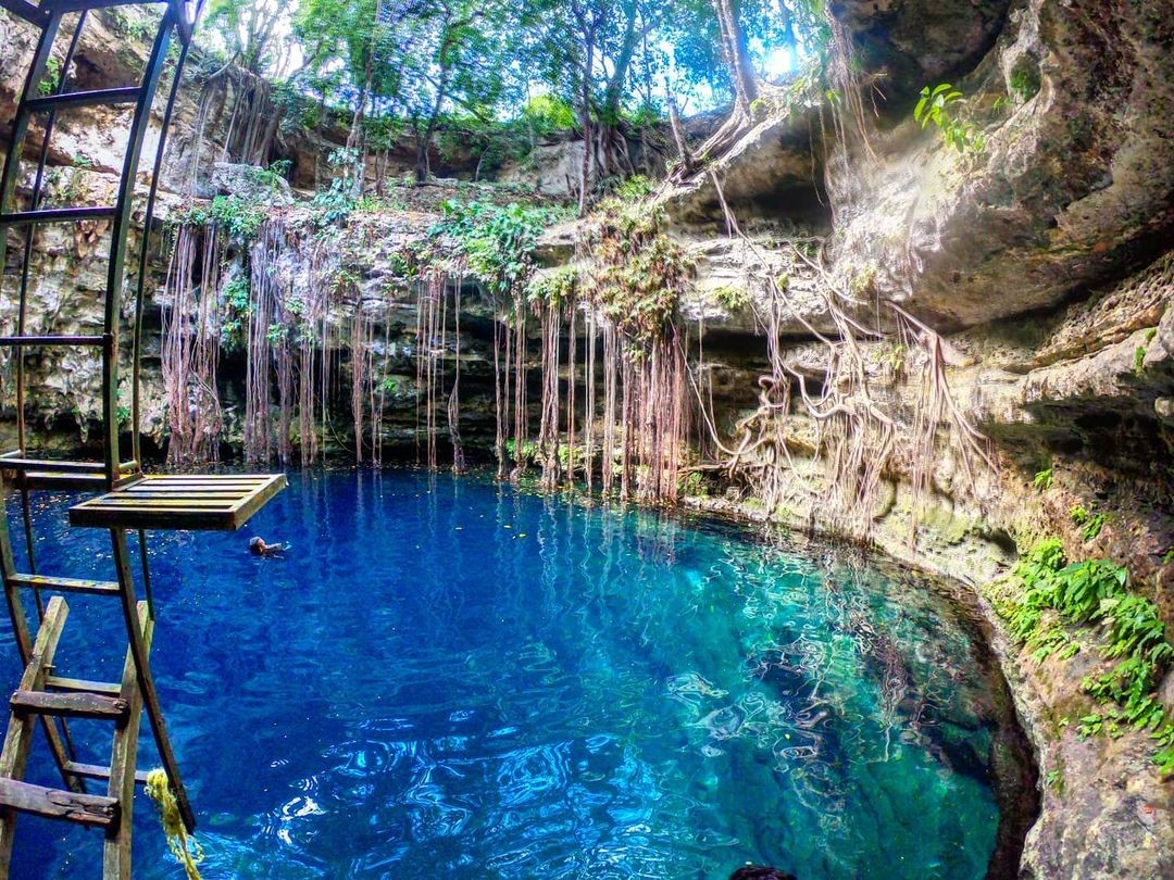 Cenote Lol-Ha, un manantial espectacular