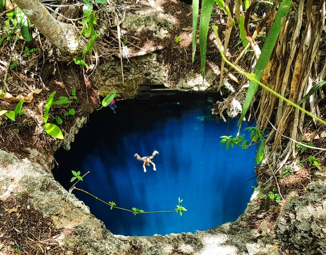 Cenote Noh Mozon, un lugar donde se combina la luz y el agua