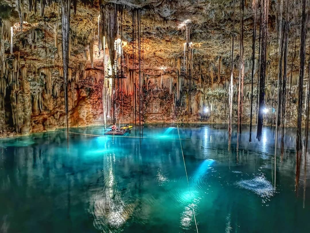 Cenote Palomitas, Una obra de piedra y agua cristalina