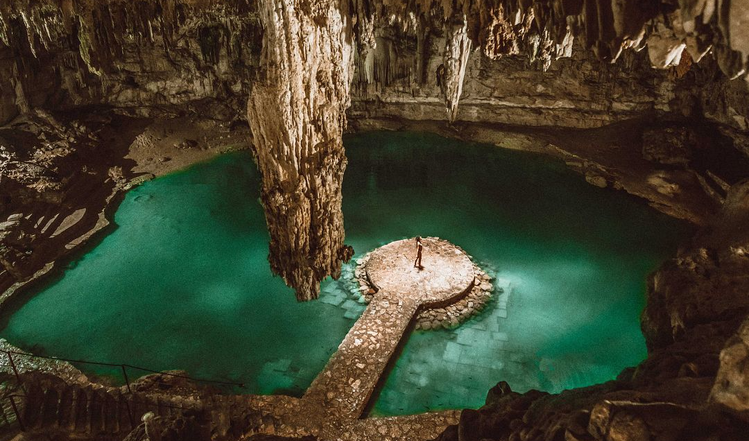 Cenote Suytun: Un lugar que parece irreal y sacado de una película