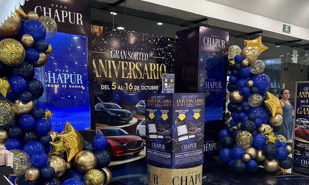 Gran Chapur sigue de festejo con su Gran Venta de Aniversario 2023