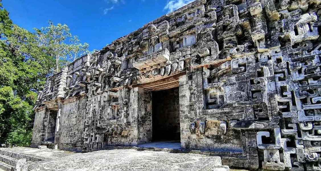 Chicanná, La zona arqueológica que parece un CALEIDOSCOPIO de piedra