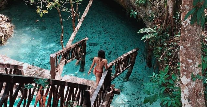 El Gran Cenote de Tulum, Un manantial de Agua Transparente