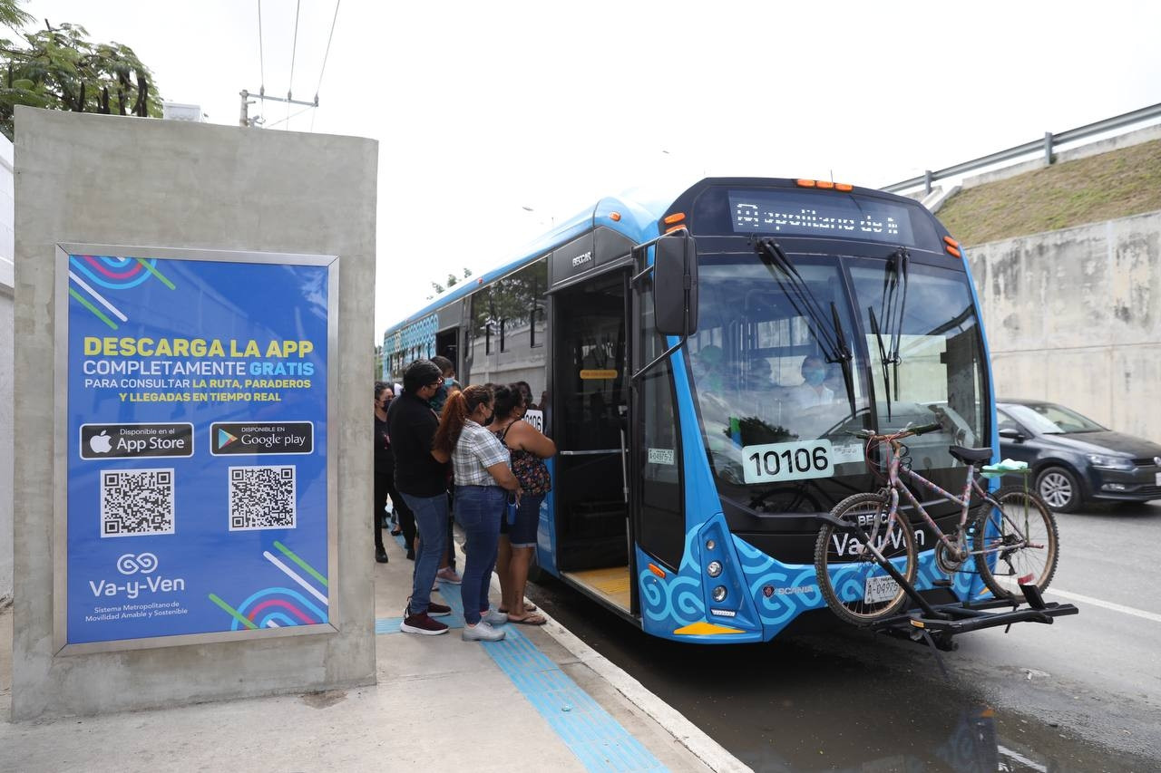 Huracán Beryl provocará suspensión del servicio de transporte Va y Ven en Yucatán