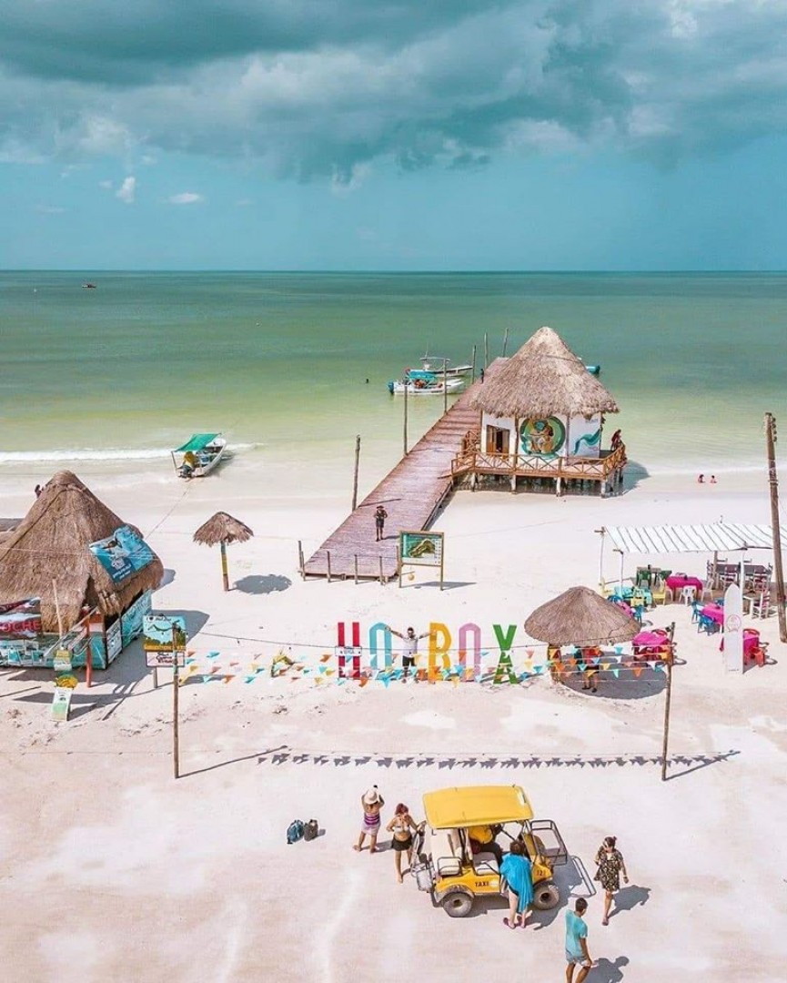 Isla Holbox, Refugio habitual de delfines y tiburones ballena