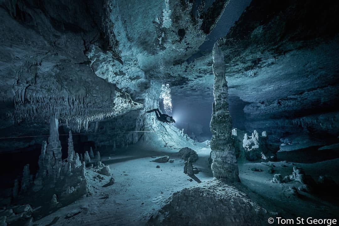 La cueva submarina más grande del mundo está en la Riviera Maya y mide más de 300 kilómetros