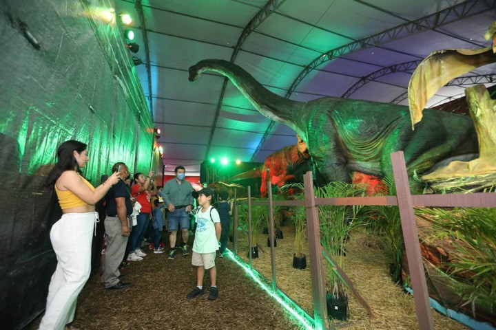 Llega la "Expo Dinosaurios" a las ciudades de Tizimín, Valladolid y Mérida