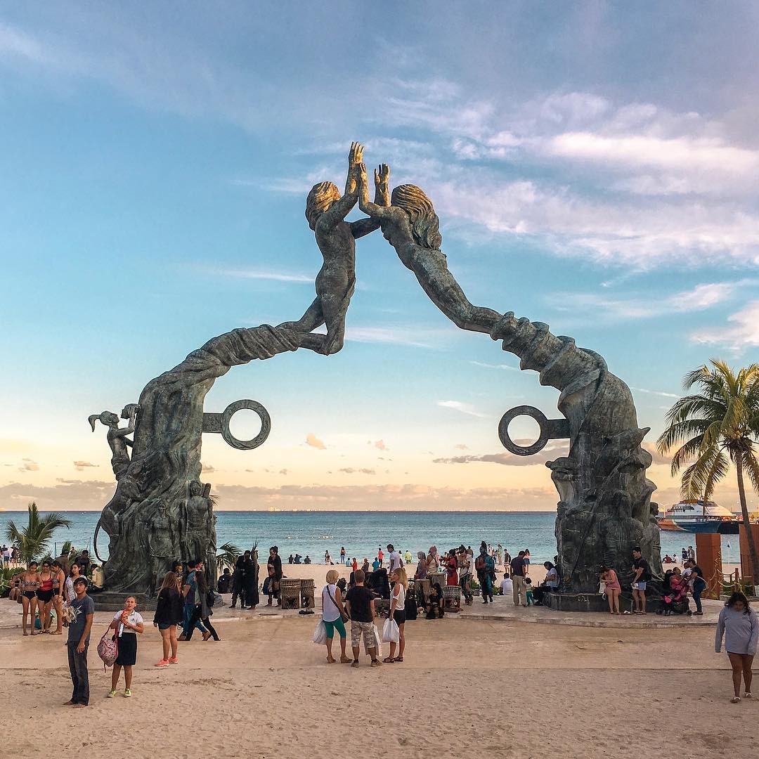 Parque Fundadores, Un ícono de Playa del Carmen