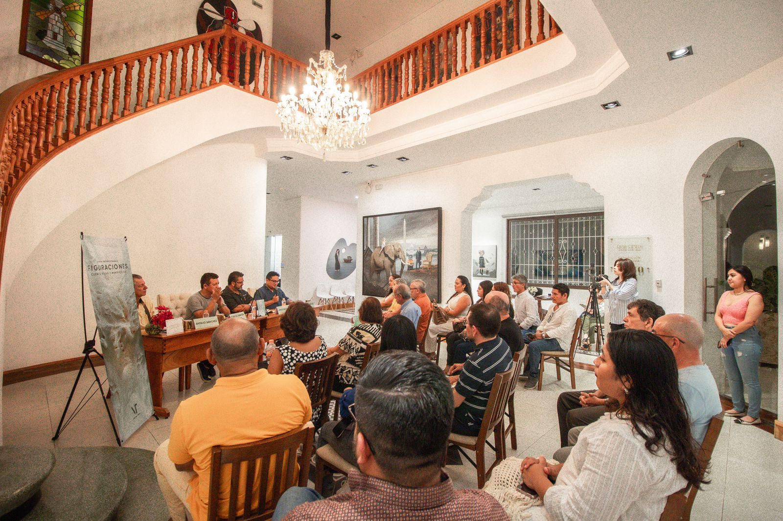 Presentación del libro “Figuraciones” de Jorge Pacheco Zavala en Casa Gemela