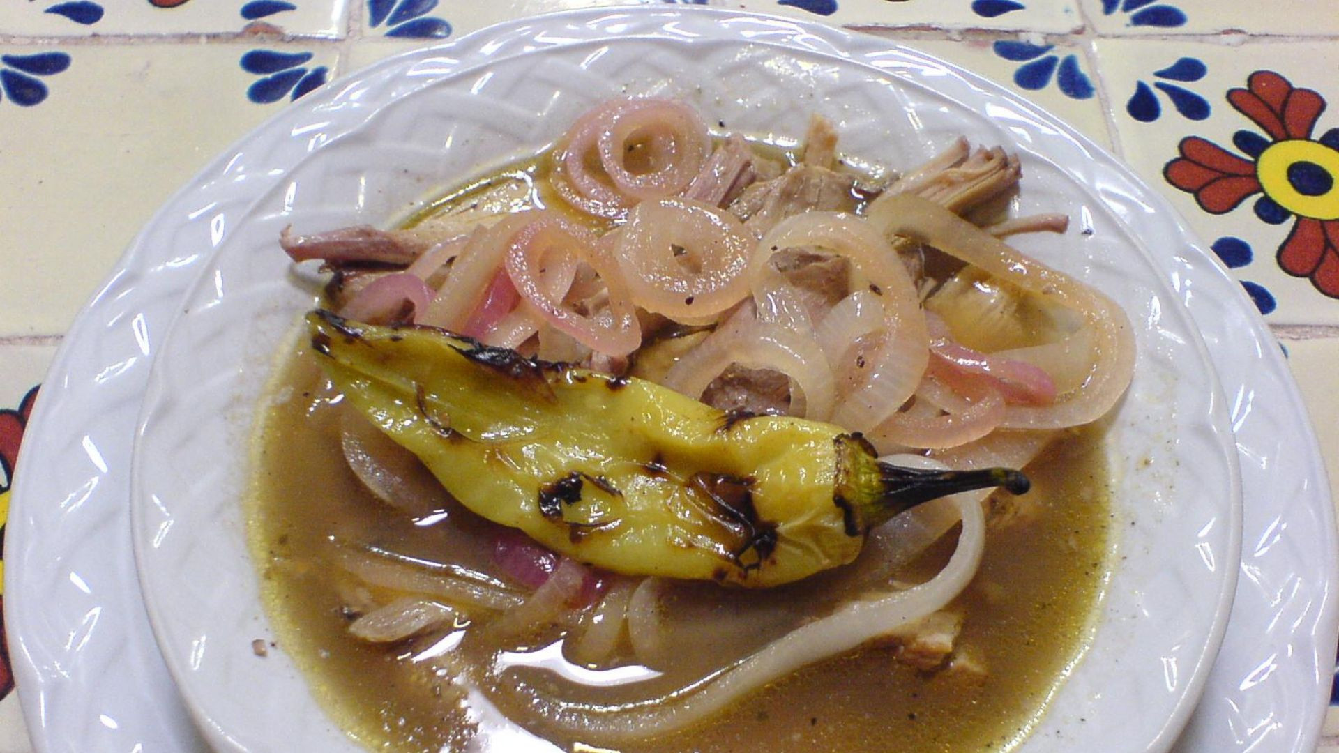 Receta de Yucatán: Pollo en escabeche