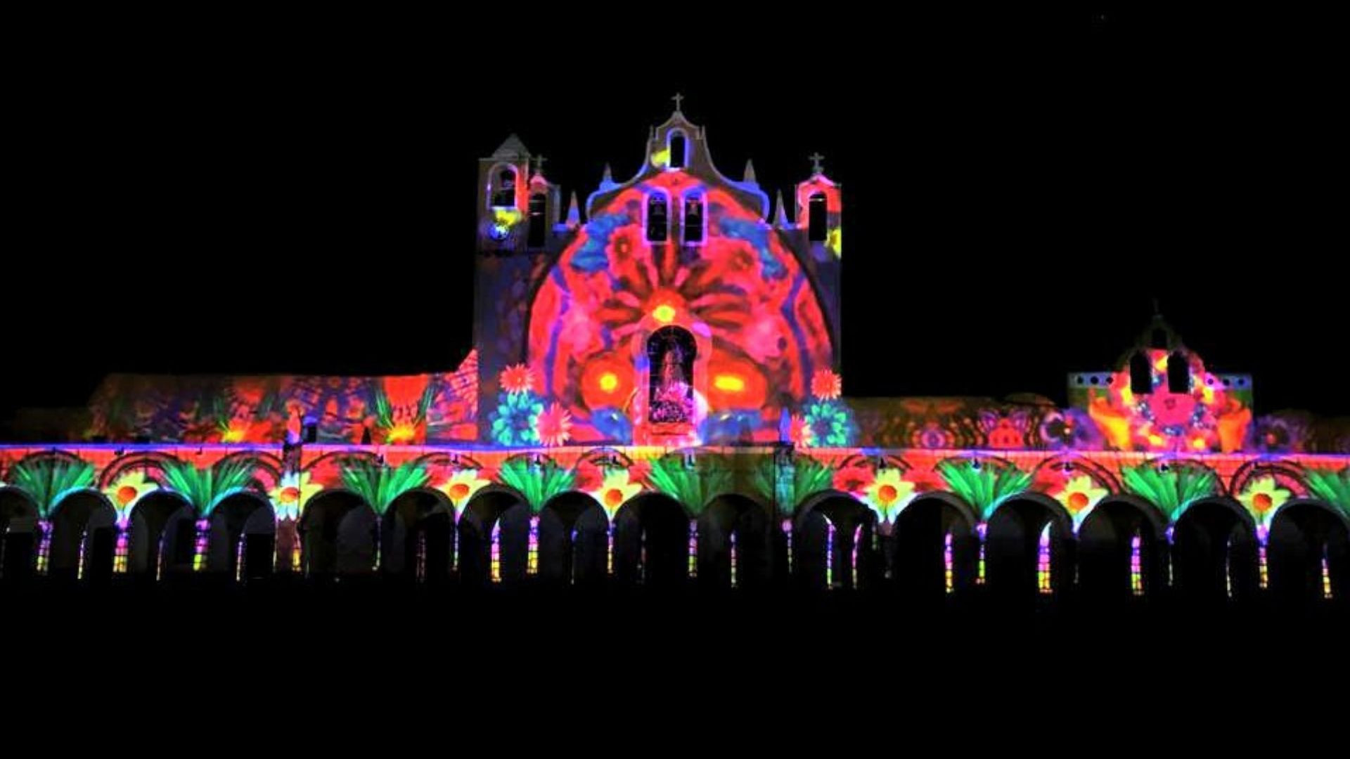 Senderos de luz: Ilumina la historia de Izamal a través del videomapping