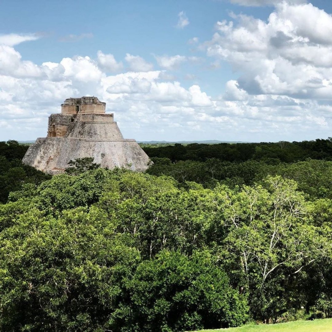 Uxmal, La tres veces construida